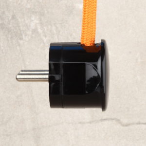 Schutzkontakt Winkelstecker schwarz 2014-1224